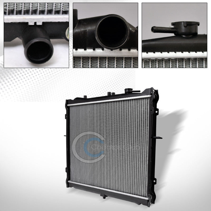 ALUMINUM RADIATOR FOR 95-02 KIA SPORTAGE 2.0L L4 ENGINE A/M TRANSMISSION COOLING