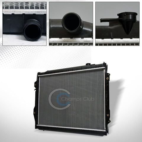 ALUMINUM RADIATOR FOR 95-04 TOYOTA TACOMA 2WD 2.4L/2.7L L4 4CYL/3.4L V6 6CYL AT