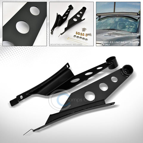 BLK ROOF PILLAR MOUNT BRACKETS FOR 50