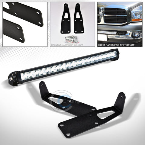 TEXTURED BLK BUMPER MOUNT BRACKETS KIT+20