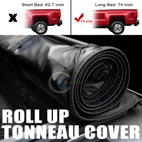 LO-ROLL SOFT TONNEAU COVER 04-12 CHEVY COLORADO/GMC CANYON STD/EXT CAB 6 FT BED