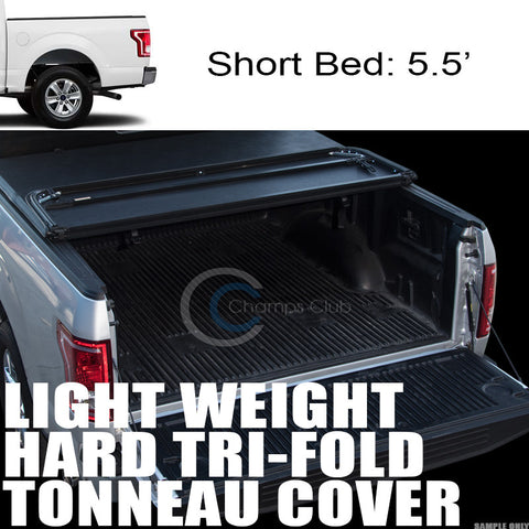 TRI-FOLD HARD TONNEAU COVER LW 15-17 F150 SUPERCREW/CREW CAB 5.5'/66