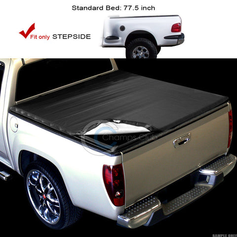 SNAP-ON TONNEAU COVER 97-03 FORD F150/99 F250 LD TRUCK FLARESIDE 6.5 FT 78