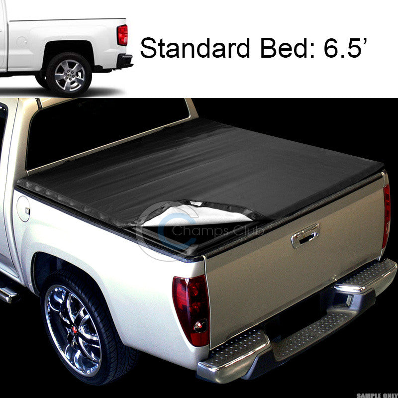 SNAP-ON TONNEAU COVER 14-16 17 CHEVY SILVERADO/GMC SIERRA TRUCK 6.5 FT 78