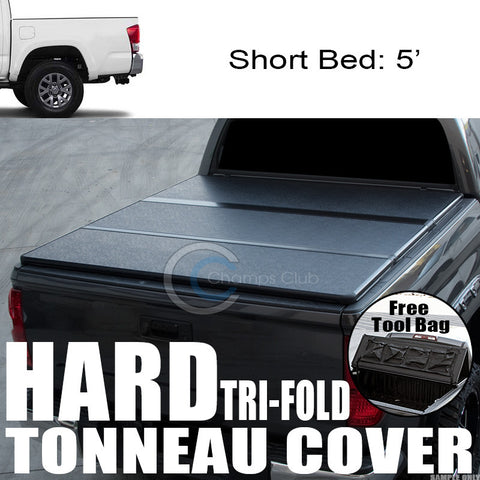 TRI-FOLD SOLID TONNEAU COVER TOOL BAG 16-17 TACOMA ACCESS/DOUBLE CAB 5'/60