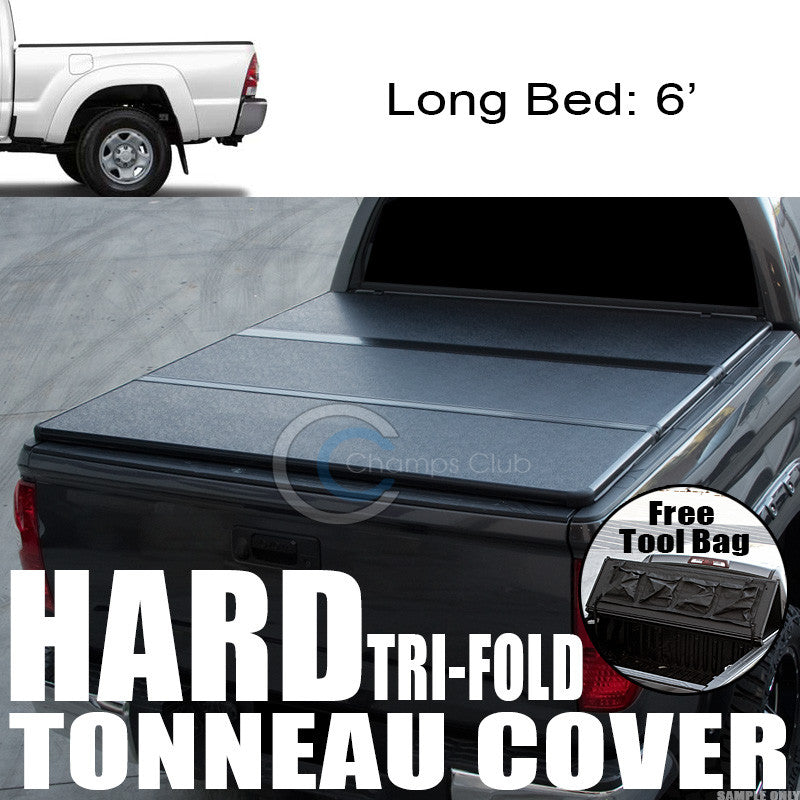 TRI-FOLD SOLID TONNEAU COVER TOOL BAG 16-17 TACOMA ACCESS/DOUBLE CAB 6'/72