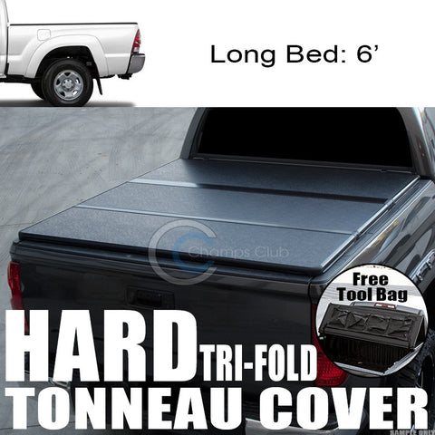 TRI-FOLD SOLID TONNEAU COVER TOOL BAG 16-17 TACOMA ACCESS/DOUBLE CAB 6'/72