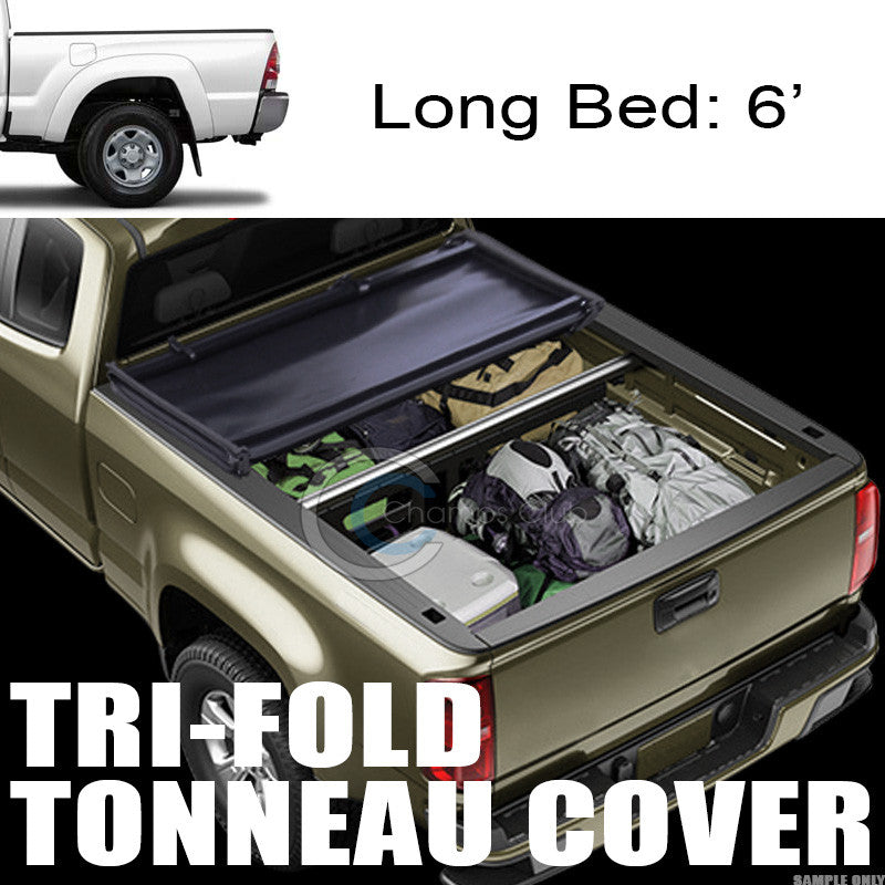 TRI-FOLD SOFT TONNEAU COVER 16-17 TACOMA ACCESS/DOUBLE CAB 6 FT 72