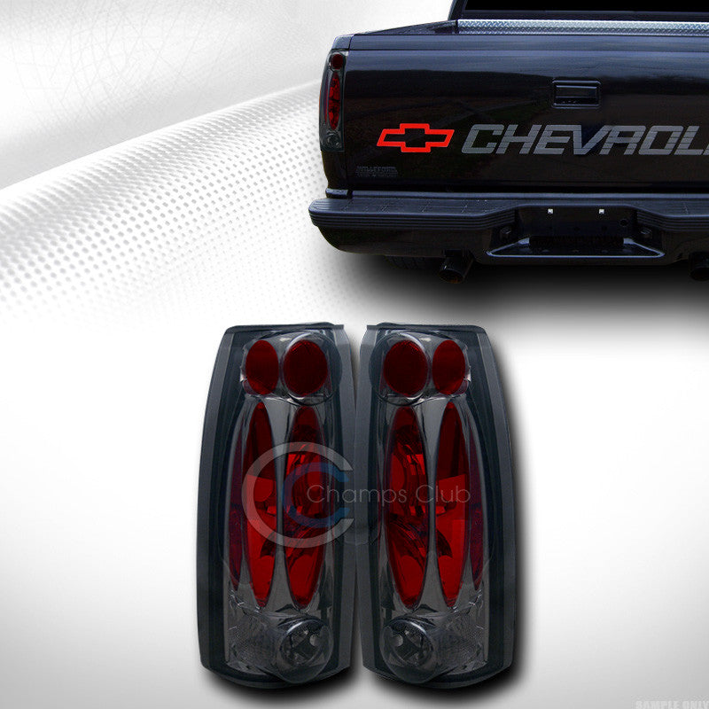 SMOKE LENS ALTEZZA TAIL BRAKE LIGHTS LAMPS JY 88-00 CHEVY/GMC C/K C10 PICKUP SUV