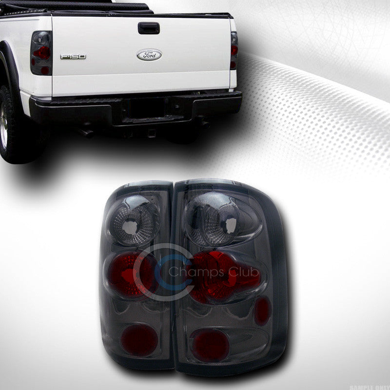 SMOKE HOUSING ALTEZZA TAIL LIGHTS LAMPS 2004-2008 FORD F150 TRUCK CAB STYLESIDE