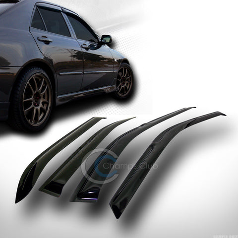 SUN/RAIN GUARD SMOKE VENT SHADE DEFLECTOR WINDOW VISOR 4P 94-97 HONDA ACCORD 4DR