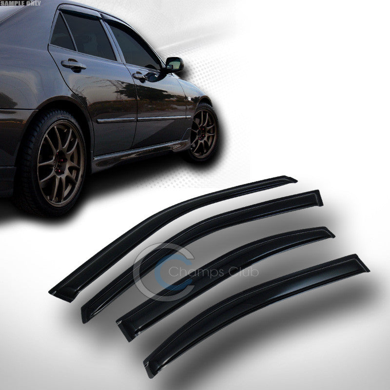 SUN/RAIN SMOKE GUARD VENT SHADE DEFLECTORS WINDOW VISORS FOR 00-03 NISSAN MAXIMA