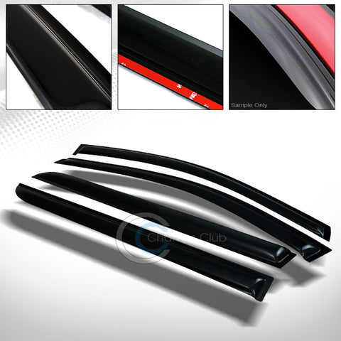 SUN/RAIN SMOKE GUARD VENT SHADE DEFLECTOR WINDOW VISORS 05-07 HONDA ODYSSEY VAN