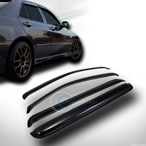 SUN/RAIN SMOKE GUARD SHADE DEFLECTORS WINDOW VISORS FOR 05-12 NISSAN PATHFINDER